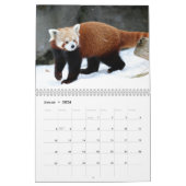 Calendrier Mural Pandas (Jan 2026)