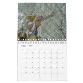 Calendrier Mural Panneaux de néon de Las Vegas (Mar 2026)