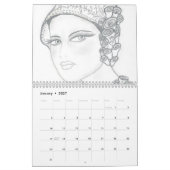 Calendrier Mural Pantalons à la mode (Jan 2027)