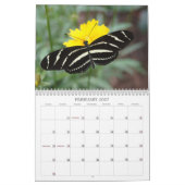 Calendrier Mural Papillons et fleurs (Feb 2027)