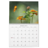 Calendrier Mural Papillons et fleurs (Mar 2027)