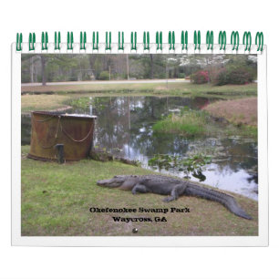 CALENDRIER MURAL "PARC COMMUN OKEFENOKEE"
