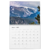 Calendrier Mural Parc national de montagne rocheuse (Mar 2027)