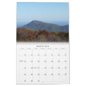 Calendrier Mural Parc national de Shenandoah (Mar 2026)