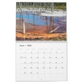 Calendrier Mural Parc national de Yellowstone (Mar 2026)
