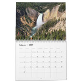 Calendrier Mural Parc national de Yellowstone (Feb 2027)