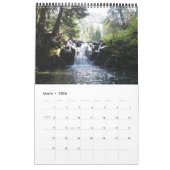 Calendrier Mural Parc national olympique, région de solénoïde Duc (Mar 2026)