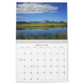 Calendrier Mural Parc national Waterton Prairies Meet Mountains (Mar 2026)