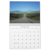 Calendrier Mural Parc national Waterton Prairies Meet Mountains (Jan 2026)