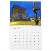 Calendrier Mural Paris 2015 (Jan 2027)