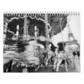 Calendrier Mural Paris, t'aime de je ! (Protection)