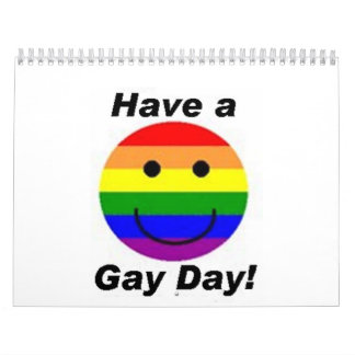 Calendrier Mural Passez Une Journée Gay !