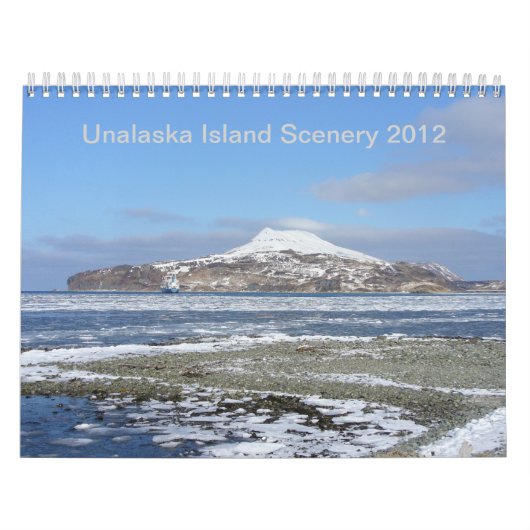 Calendrier Mural Paysage 2012 d'île d'Unalaska (Protection)