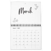 Calendrier mural paysager 2025 (Mar 2027)