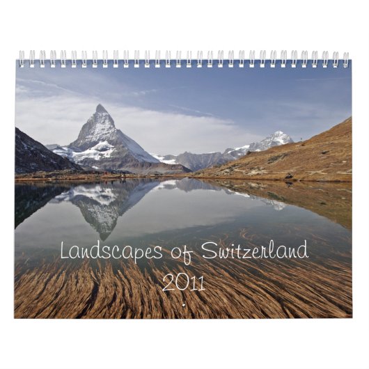 Calendrier Mural Paysages de la Suisse (Protection)