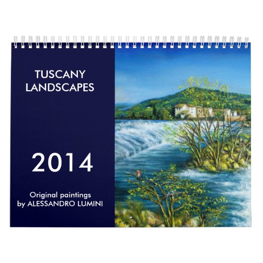 CALENDRIER MURAL PAYSAGES TOSCANES 2014 (Protection)