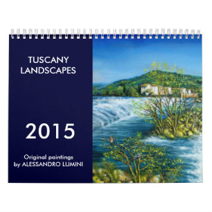 CALENDRIER MURAL PAYSAGES TOSCANES 2015
