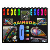 Calendrier Mural Peinture sur moto personnalisée midi 12 mois (Protection)
