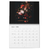 Calendrier Mural Peintures à l'huile victoriennes florales (Mar 2026)