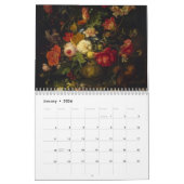 Calendrier Mural Peintures à l'huile victoriennes florales (Jan 2026)