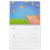 Calendrier Mural Peintures animales mignonnes 2013 d'art heureux (Mar 2026)