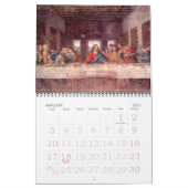 Calendrier Mural Peintures de la Renaissance de Léonard de Vinci vi (Jan 2027)