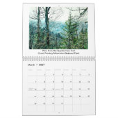 Calendrier Mural Peintures des parcs nationaux de l'Amérique (Mar 2027)