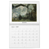 Calendrier Mural Peintures impressionnistes célèbres 2013 (Mar 2027)