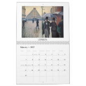 Calendrier Mural Peintures impressionnistes célèbres 2013 (Feb 2027)