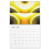 Calendrier Mural Peintures numériques Ordinateur Abstrait (Mar 2026)