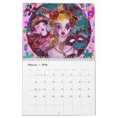 CALENDRIER MURAL PEINTURES ROMANTIQUES POUR FEMMES 2014 COLLECTION  (Feb 2026)