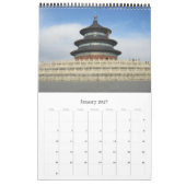 Calendrier Mural Pékin Chine (Jan 2027)