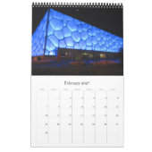 Calendrier Mural Pékin Chine (Feb 2027)