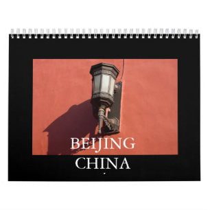 CALENDRIER MURAL PÉKIN CHINE