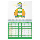 Calendrier Mural Phare de Cartoon (Mar 2027)