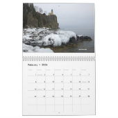 Calendrier Mural Phares de Great Lakes (Feb 2026)