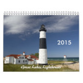Calendrier Mural Phares de Great Lakes (Protection)
