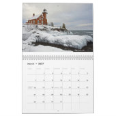 Calendrier Mural Phares de Great Lakes (Mar 2027)