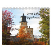 Calendrier Mural Phares des Great Lakes (Protection)