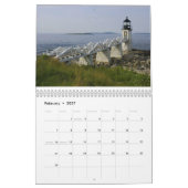 Calendrier Mural Phares du Maine (Feb 2027)