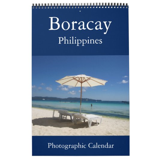 Calendrier Mural philippine boracay (Protection)