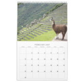 Calendrier Mural photo d'animal sauvage (Feb 2027)