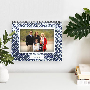 Calendrier Mural Photo mensuelle de Preppy Motif