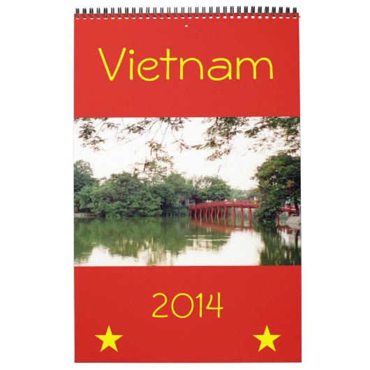 Calendrier Mural photographie 2014 du Vietnam (Protection)