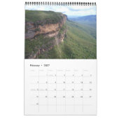 Calendrier Mural photographie 2015 bleue de montagnes (Feb 2027)