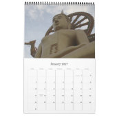 Calendrier Mural photographie 2016 de Bouddha (Jan 2027)
