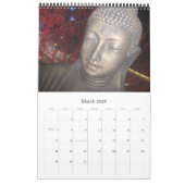 Calendrier Mural photographie 2016 de Bouddha (Mar 2026)