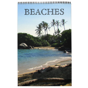 Calendrier Mural photographie de plages