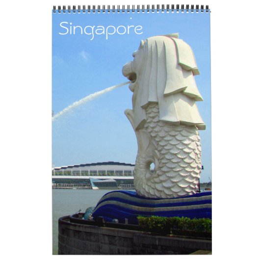 Calendrier Mural photographie de singapore (Protection)