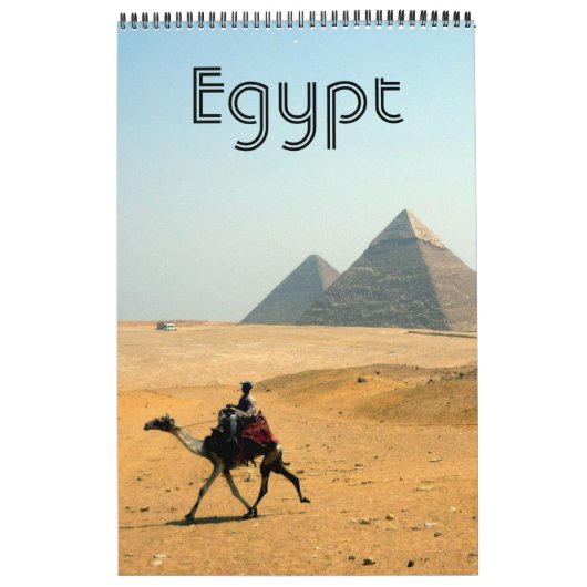 Calendrier Mural photographie d'Égypte (Protection)